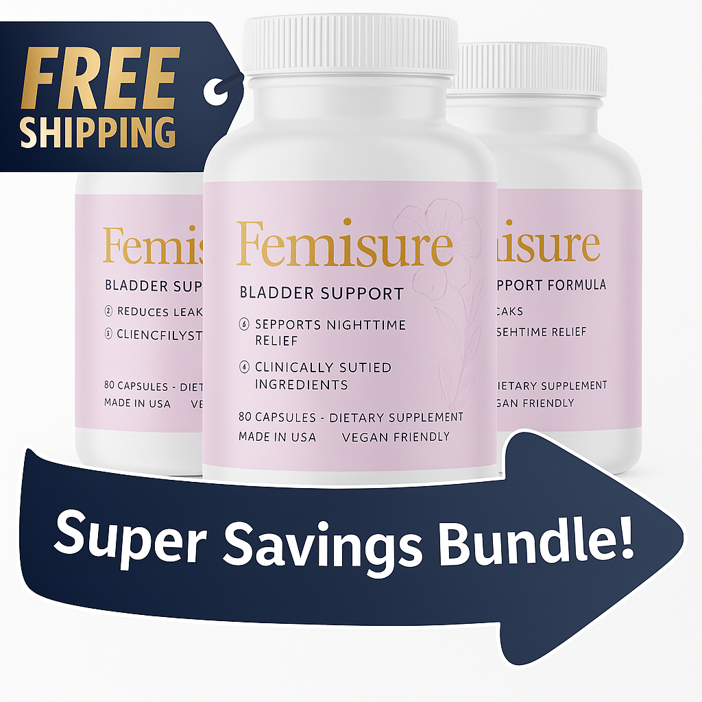 Grab 3 Bottles of  FemiSure (SolaBellaSure) - Adv