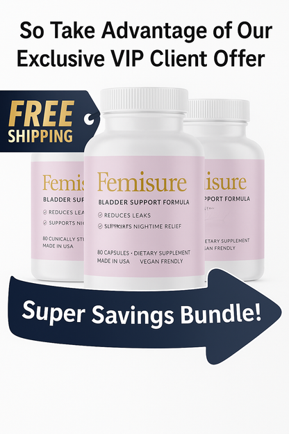Grab 3 Bottles of  FemiSure (SolaBellaSure) - Adv